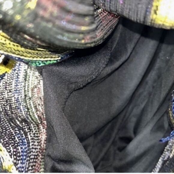 Aqua Sequin Multi-colored Body-con Dress (Size XS) - Picture 8 of 9